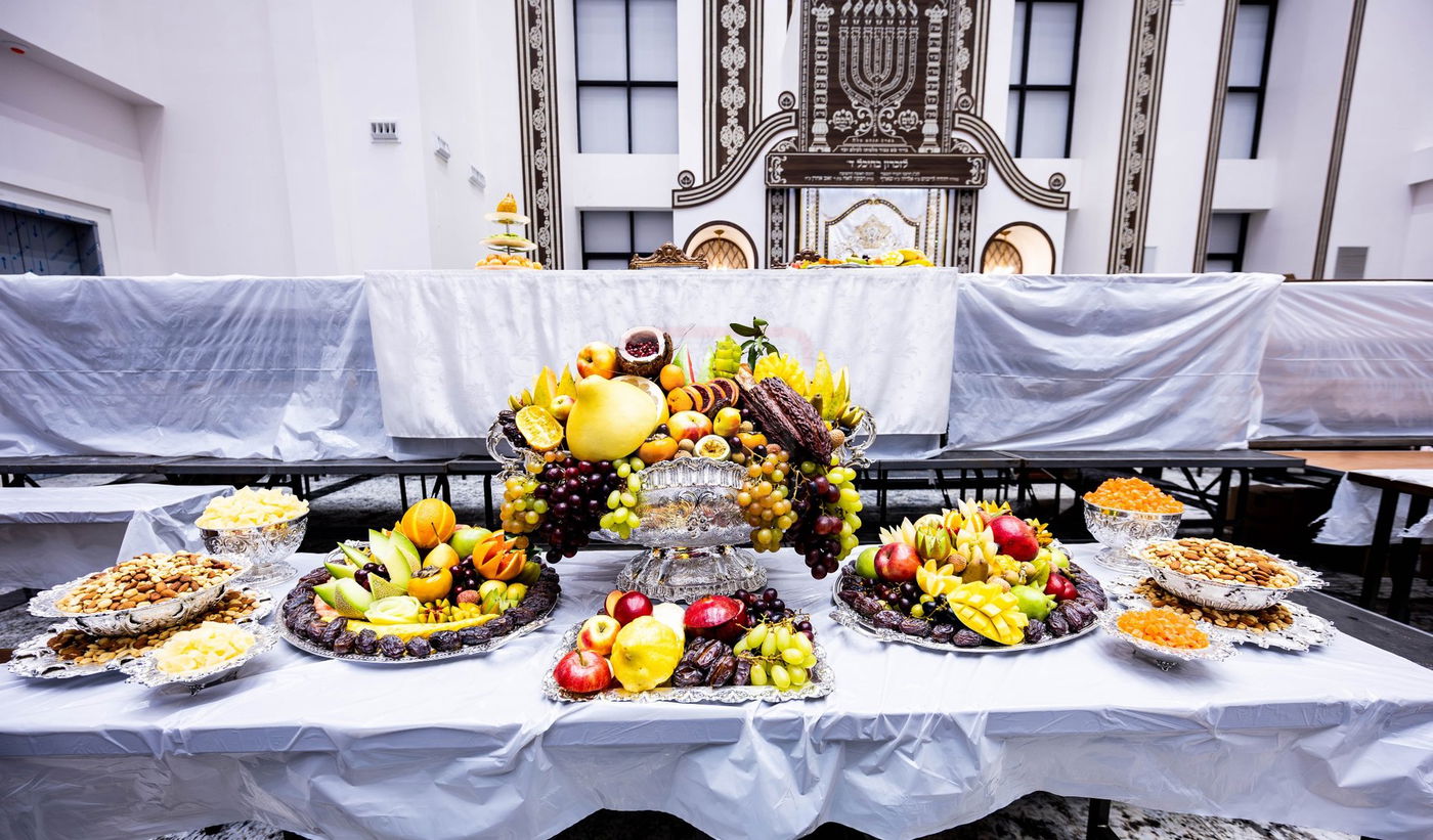 האדמו"ר מבאבוב 45 בטיש ט"ו בשבט