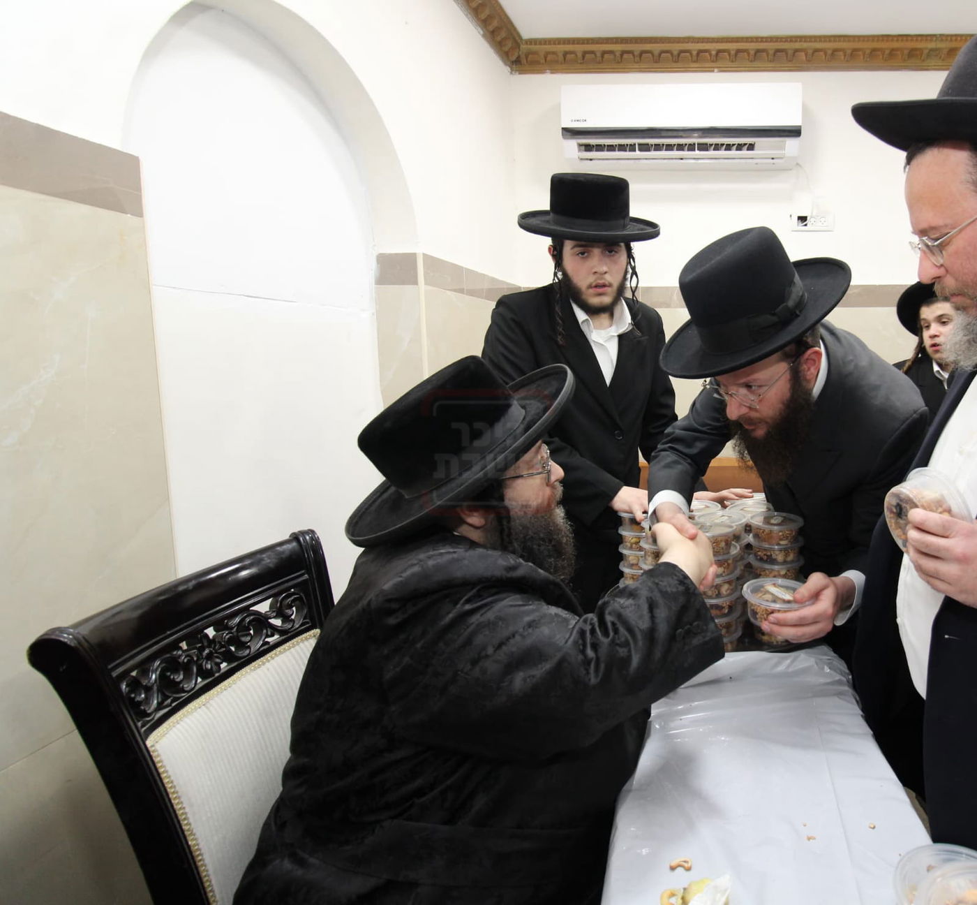 ט"ו בשבט בחצה"ק צאנז ז'ימגראד