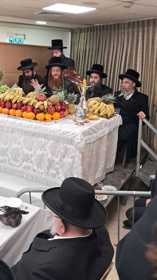 האדמו"ר מקאליב בטיש ט"ו בשבט 