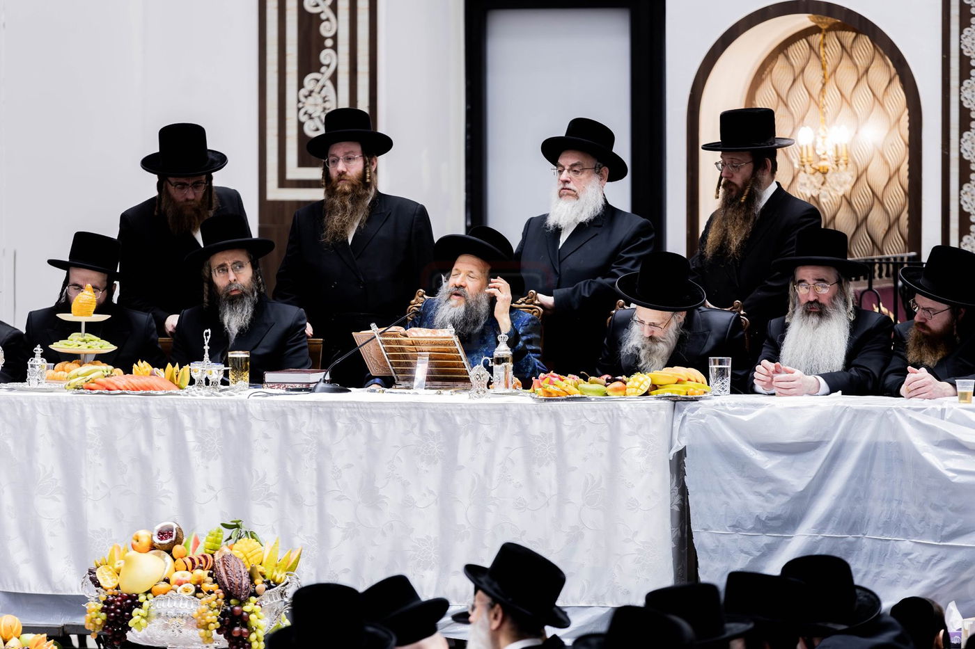 האדמו"ר מבאבוב 45 בטיש ט"ו בשבט