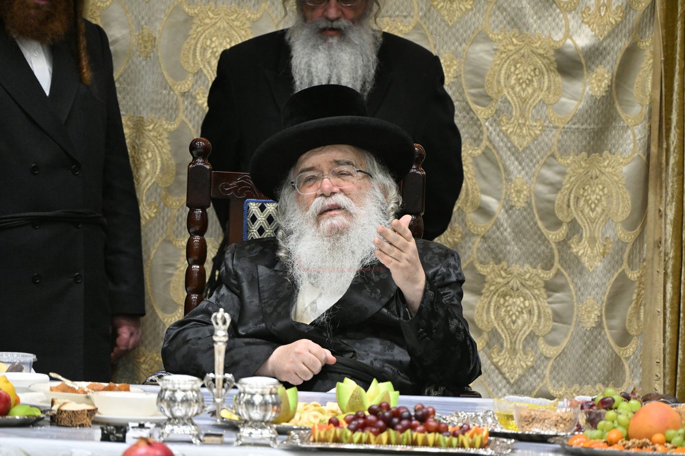 האדמו"ר מדארג בטיש ט"ו בשבט