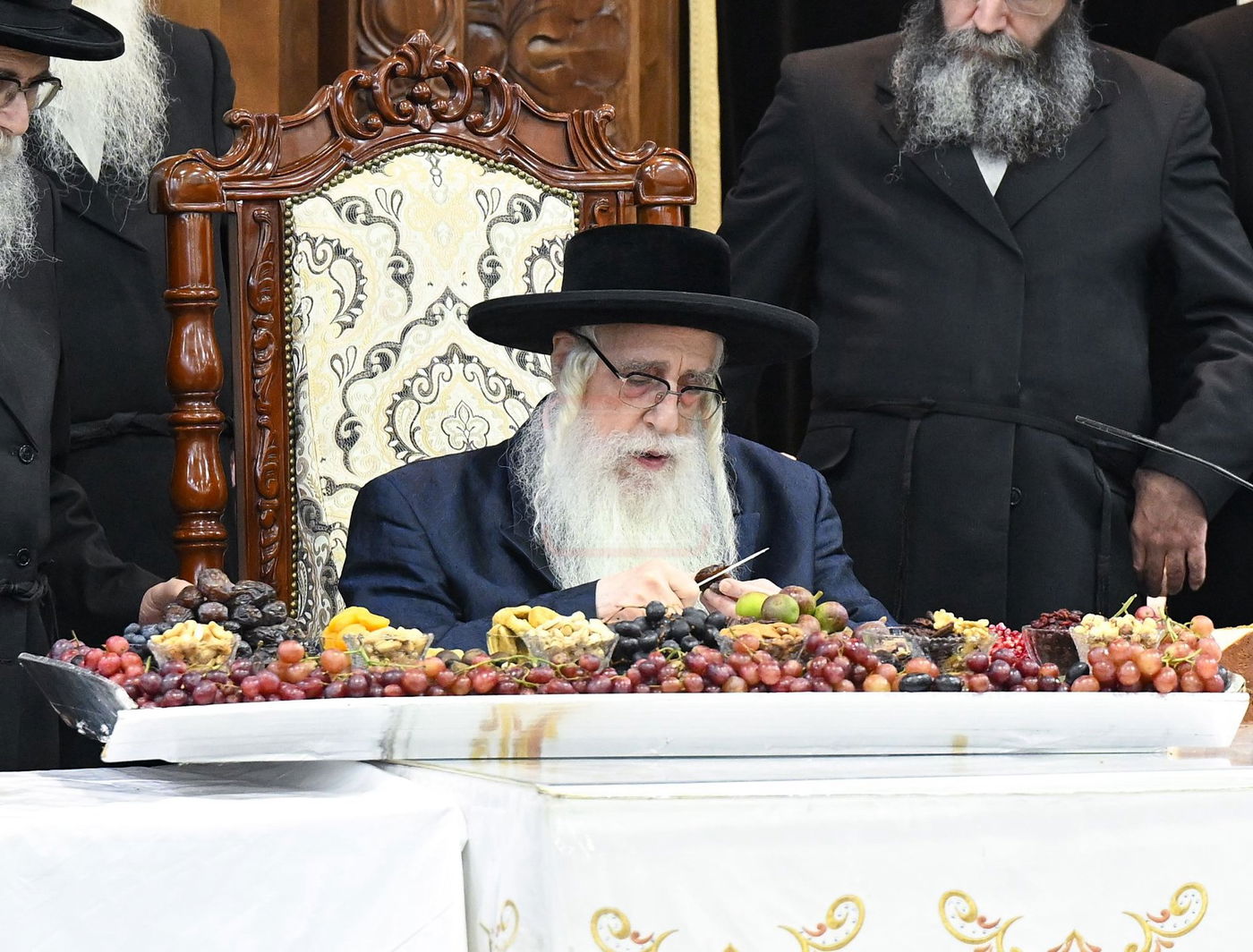 ט"ו בשבט בחצה"ק צאנז