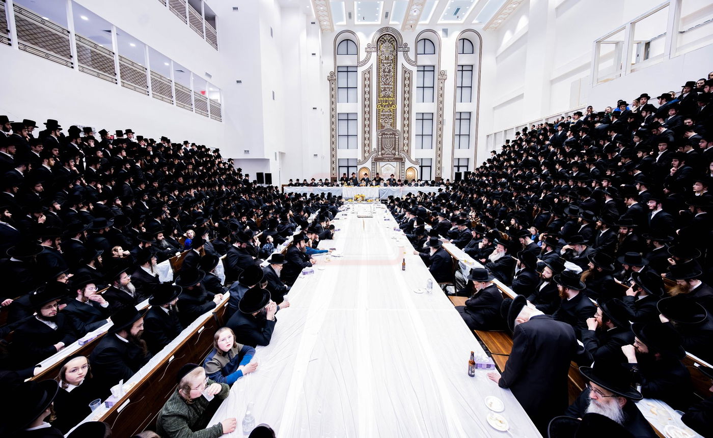 האדמו"ר מבאבוב 45 בטיש ט"ו בשבט