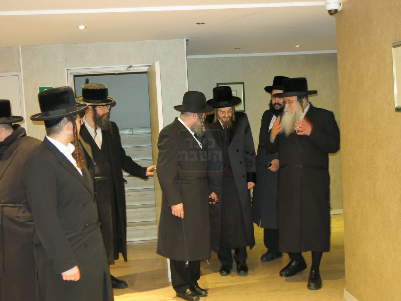 האדמו"ר מסאדיגורה בביקור אצל גאב"ד אנטווערפן 