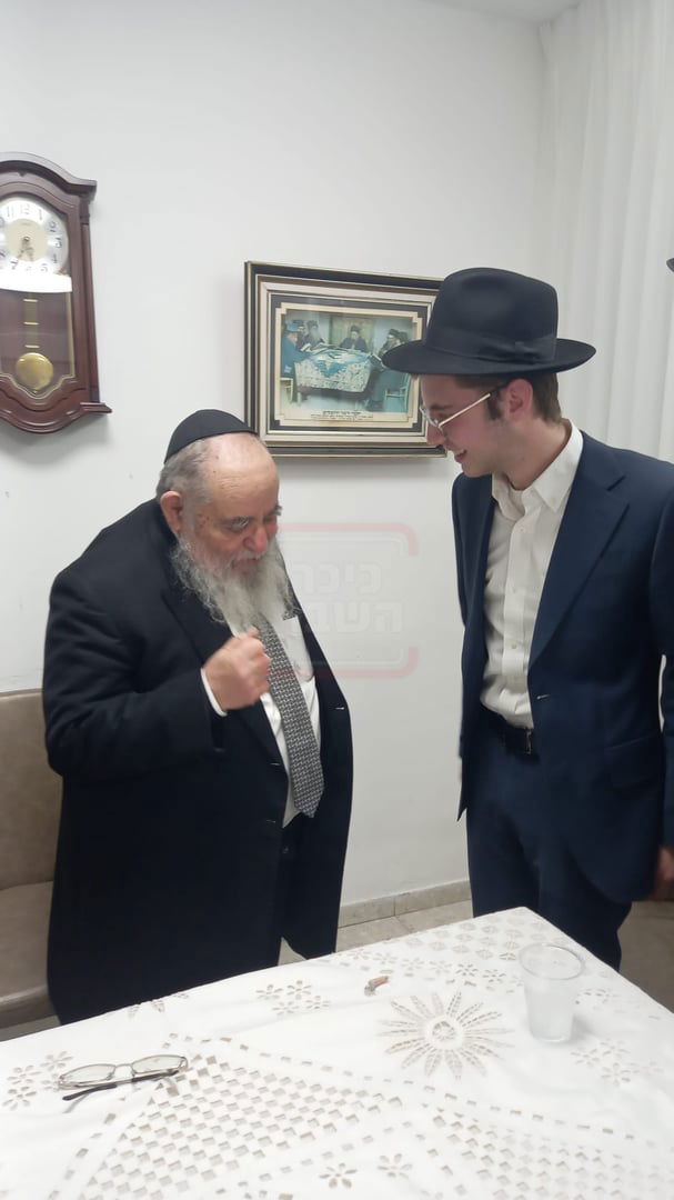 קבלת הפנים בישיבת אהל יוסף