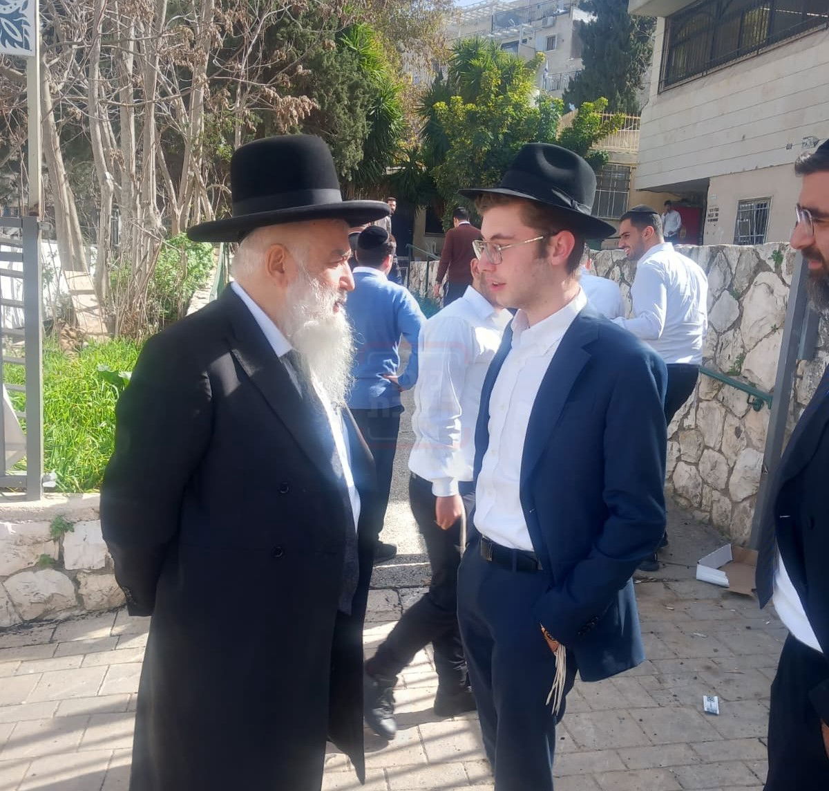 קבלת הפנים בישיבת אהל יוסף