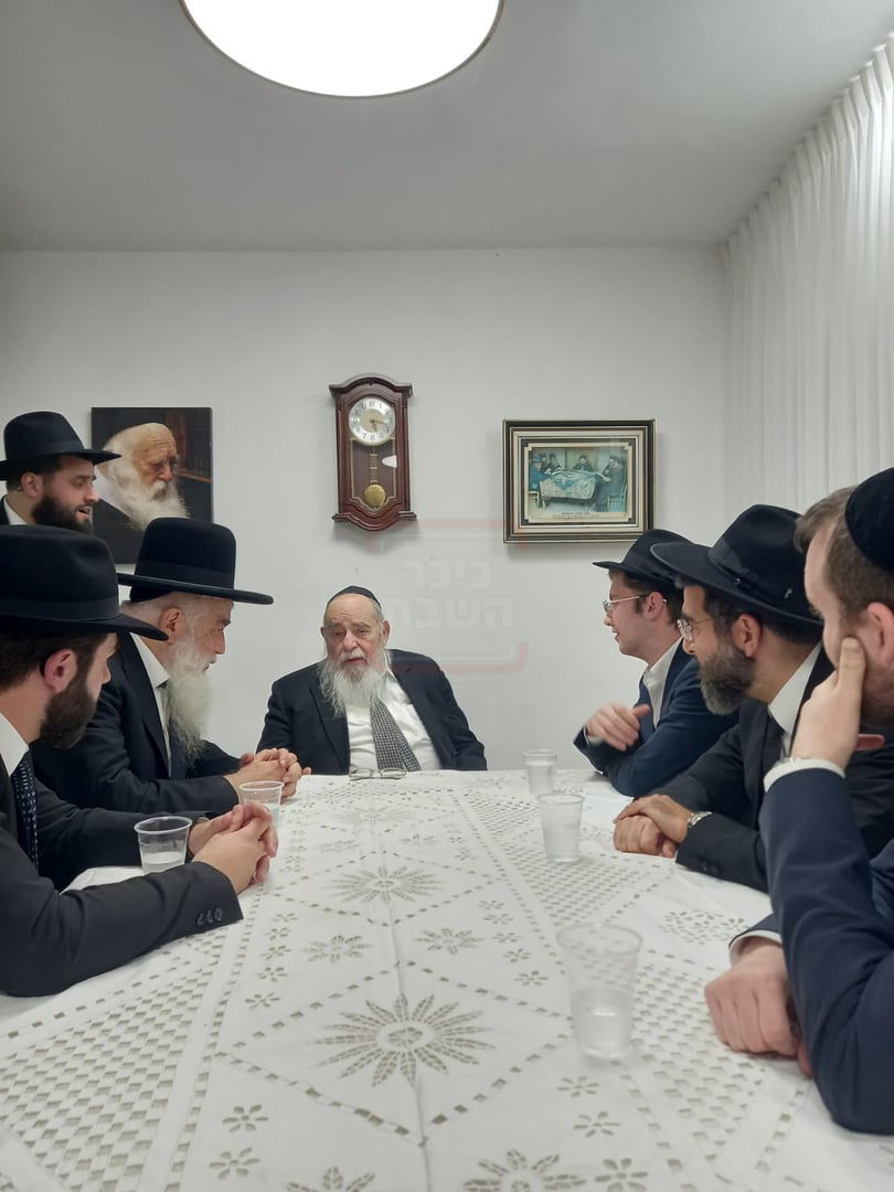 קבלת הפנים בישיבת אהל יוסף