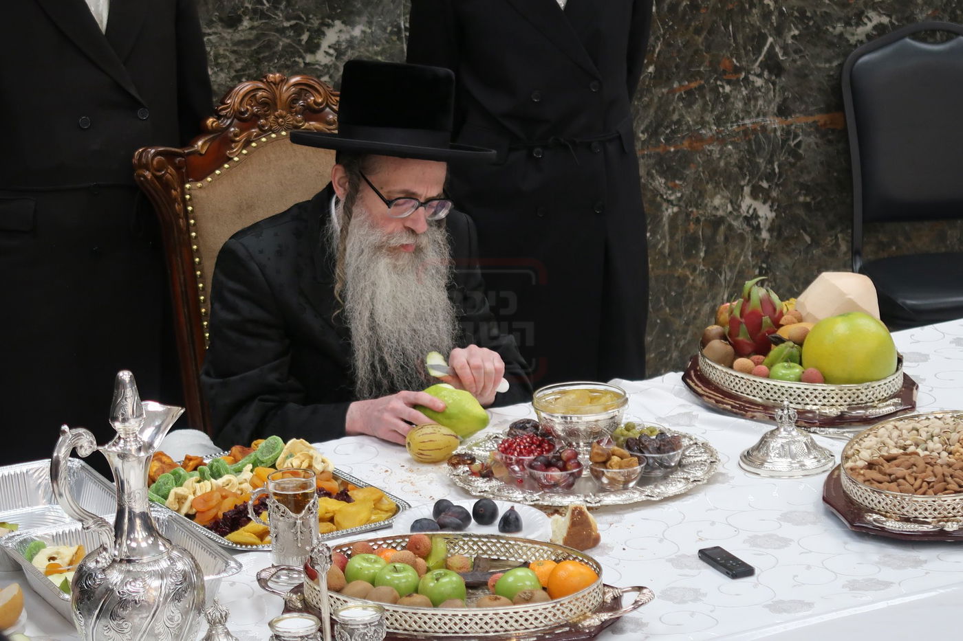 ט"ו בשבט בחצה"ק צאנז זוועהיל