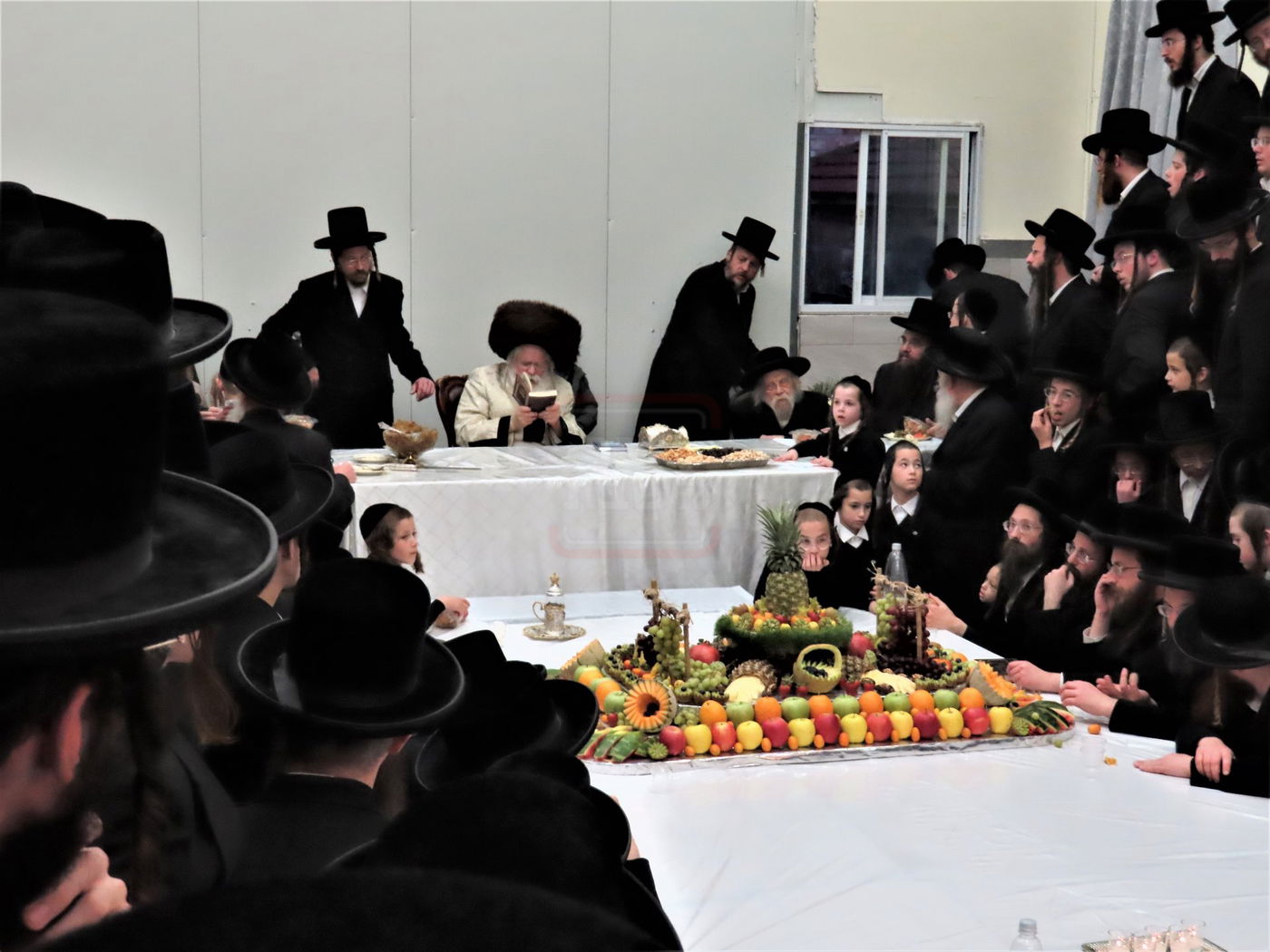 ט"ו בשבט בחצה"ק נדבורנה ירושלים