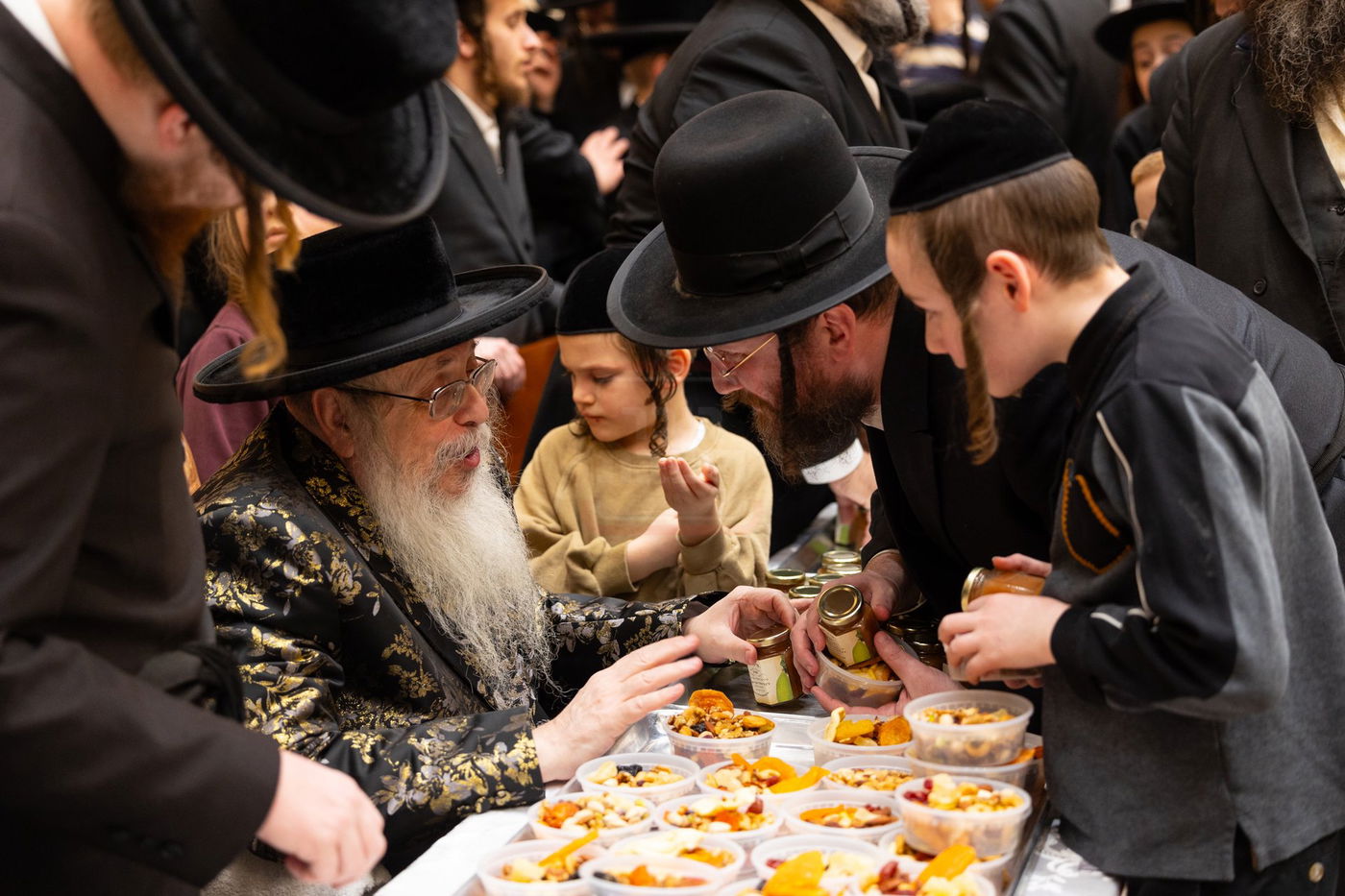 האדמו"ר מטאהש בטיש ט"ו בשבט