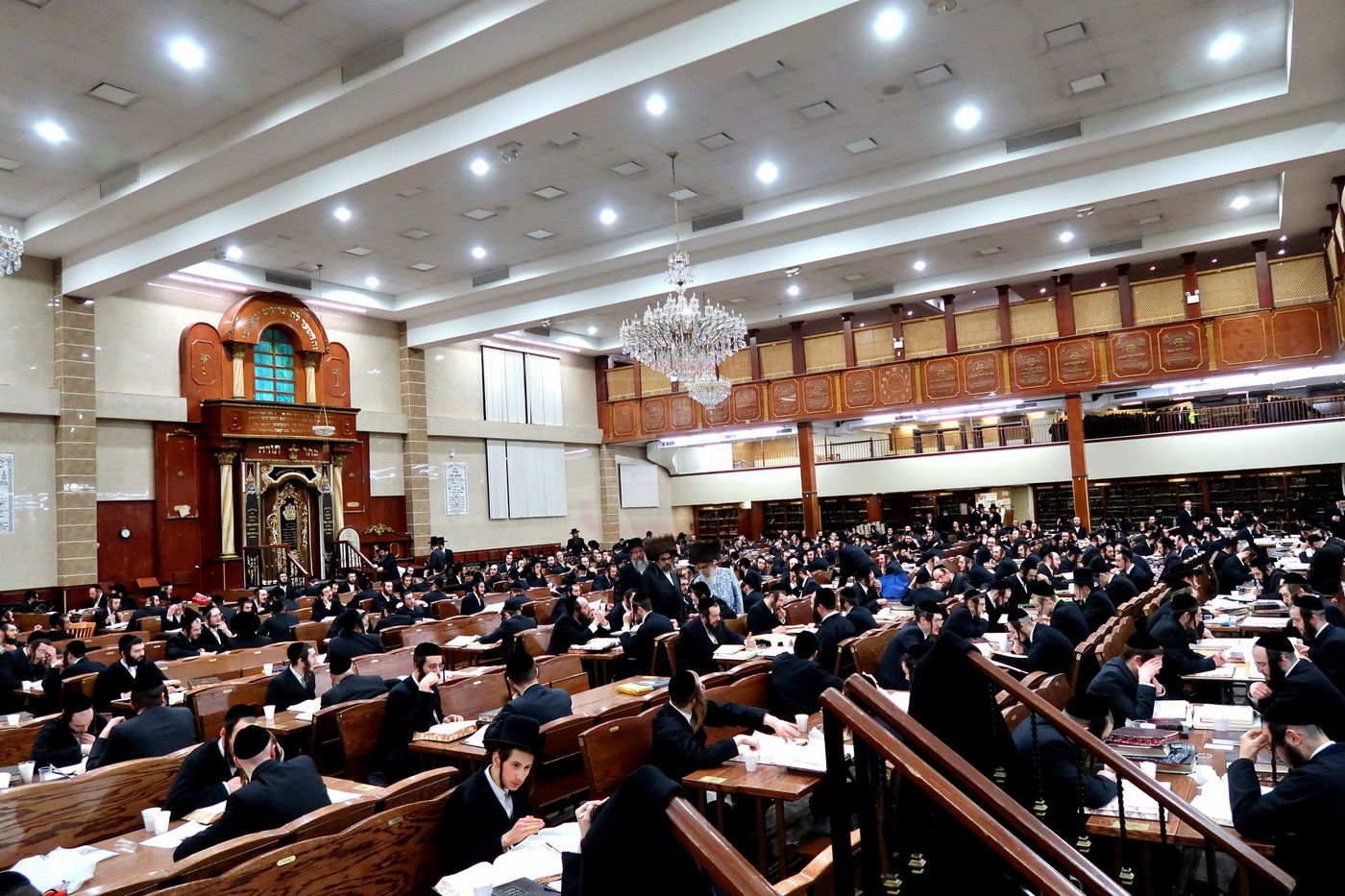 האדמו"ר מסאטמר בביקור בכולל