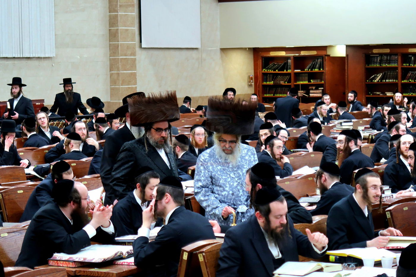 האדמו"ר מסאטמר בביקור בכולל