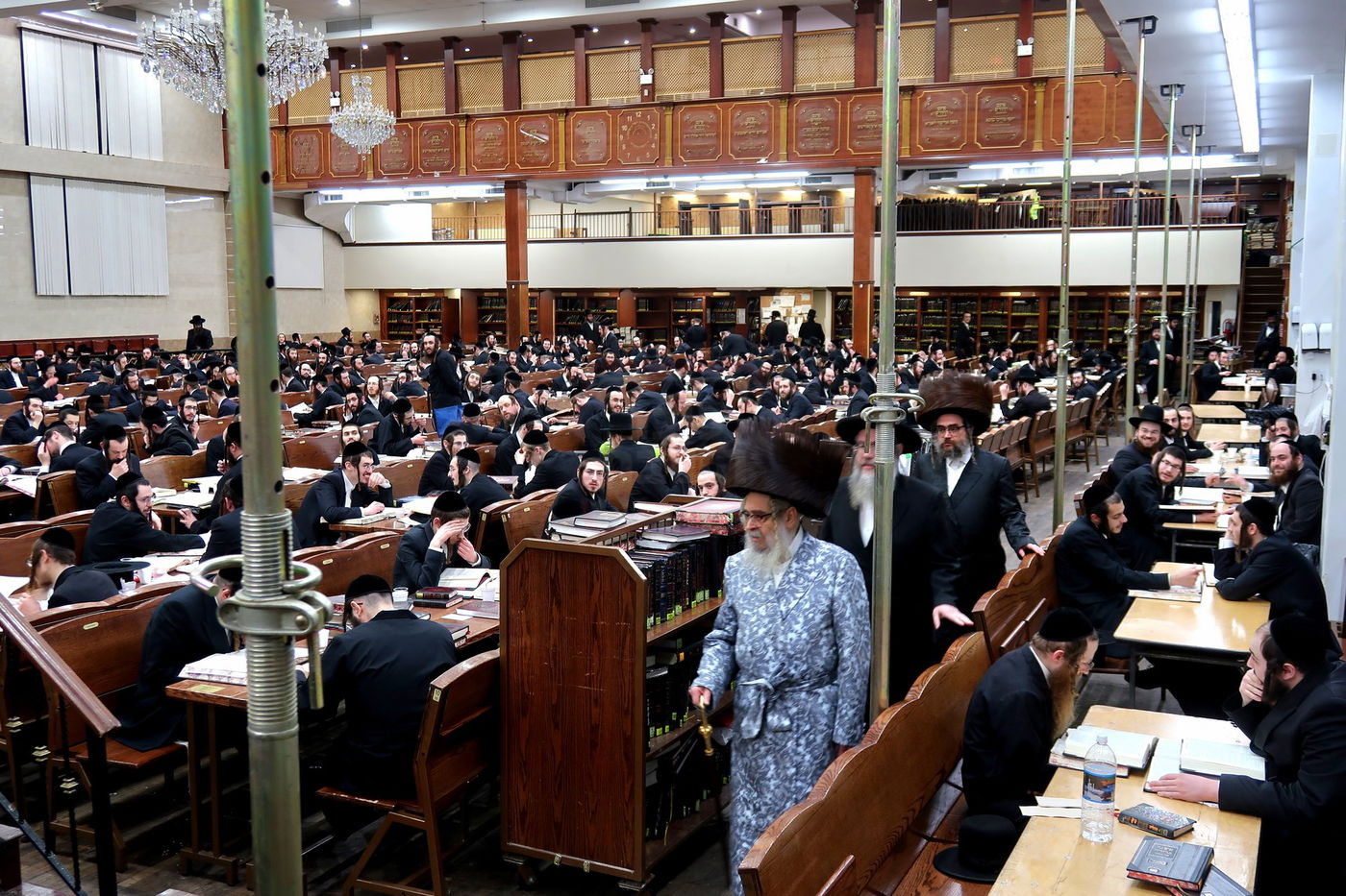 האדמו"ר מסאטמר בביקור בכולל