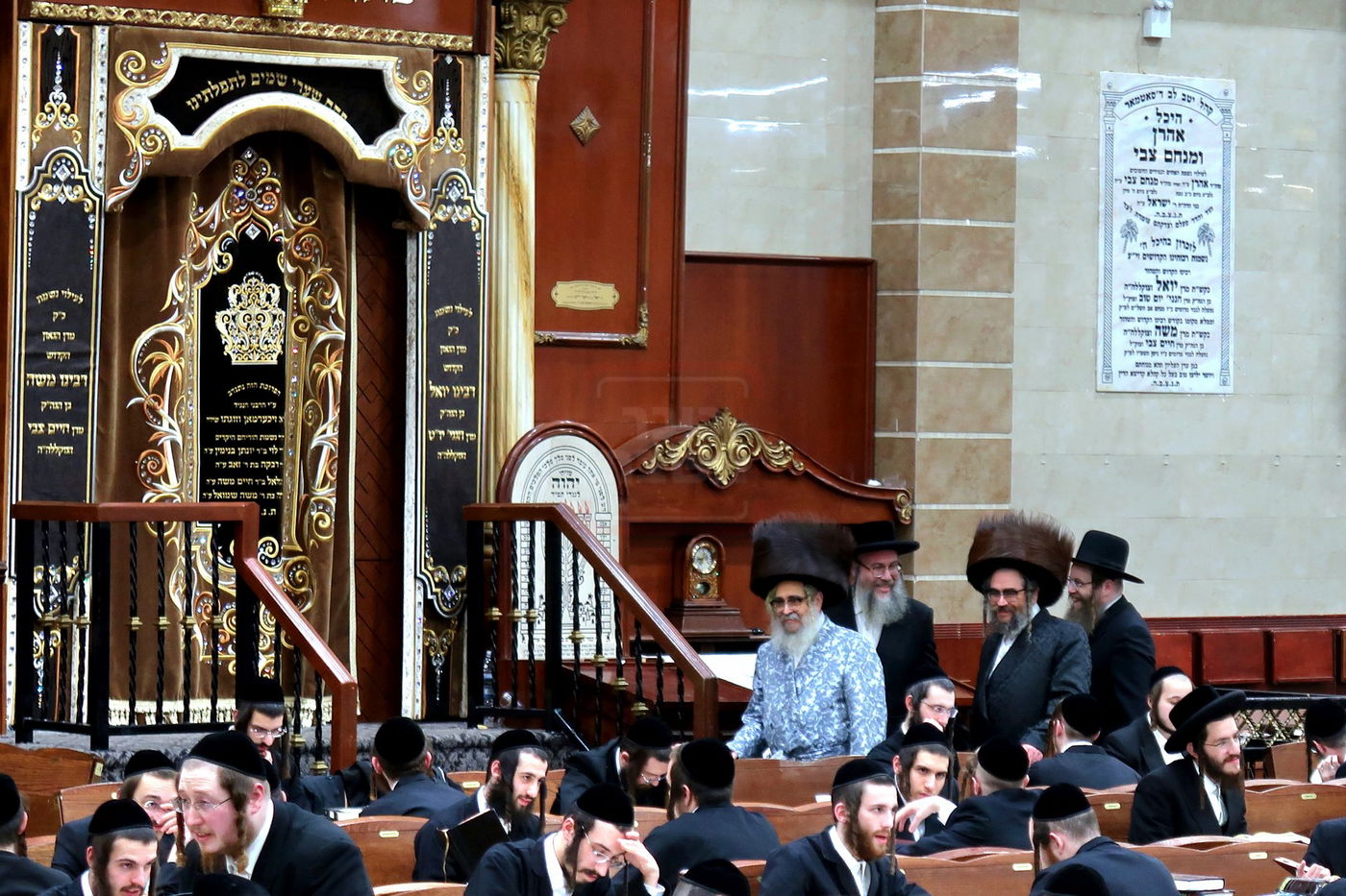 האדמו"ר מסאטמר בביקור בכולל