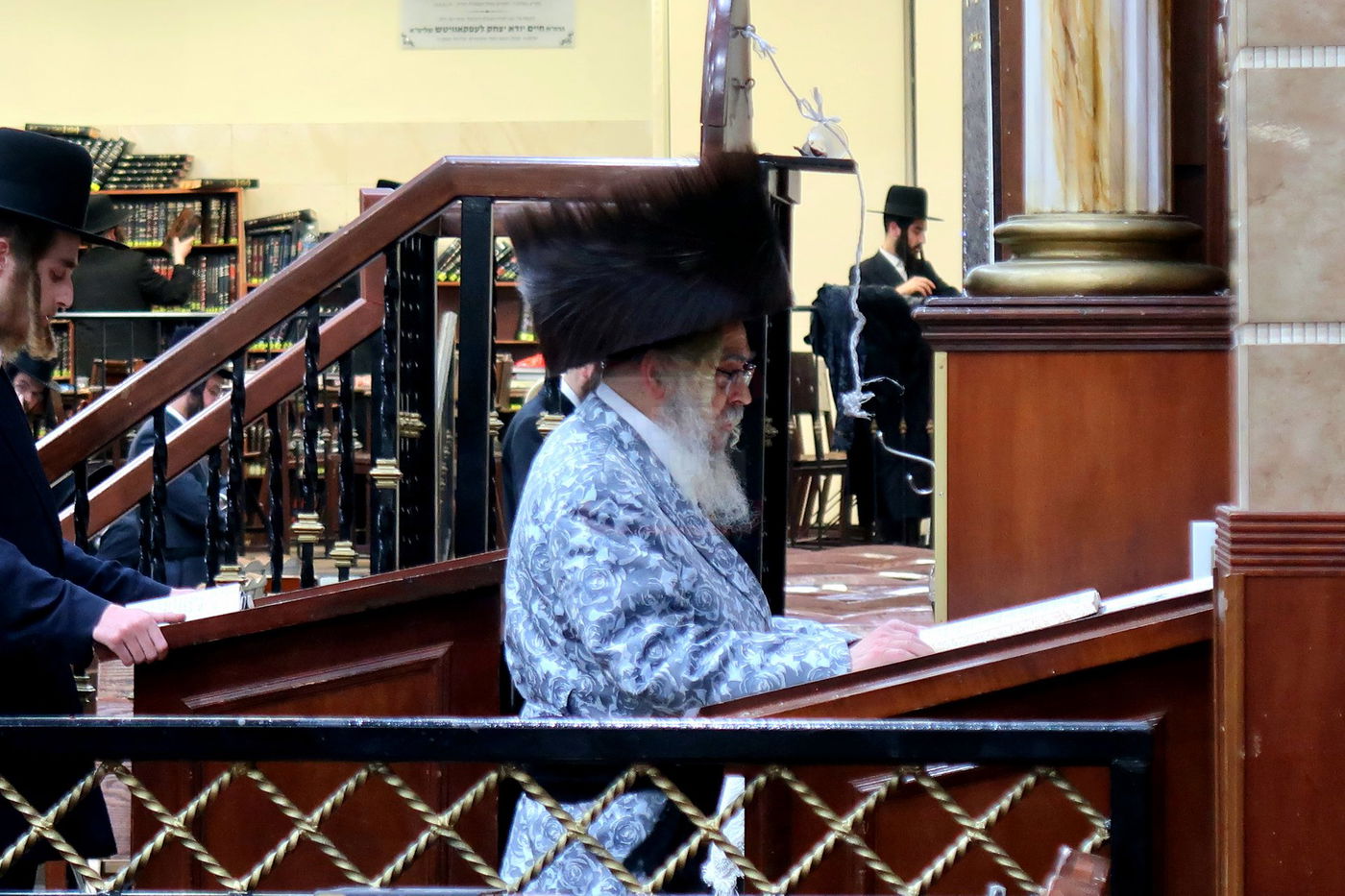 האדמו"ר מסאטמר בביקור בכולל