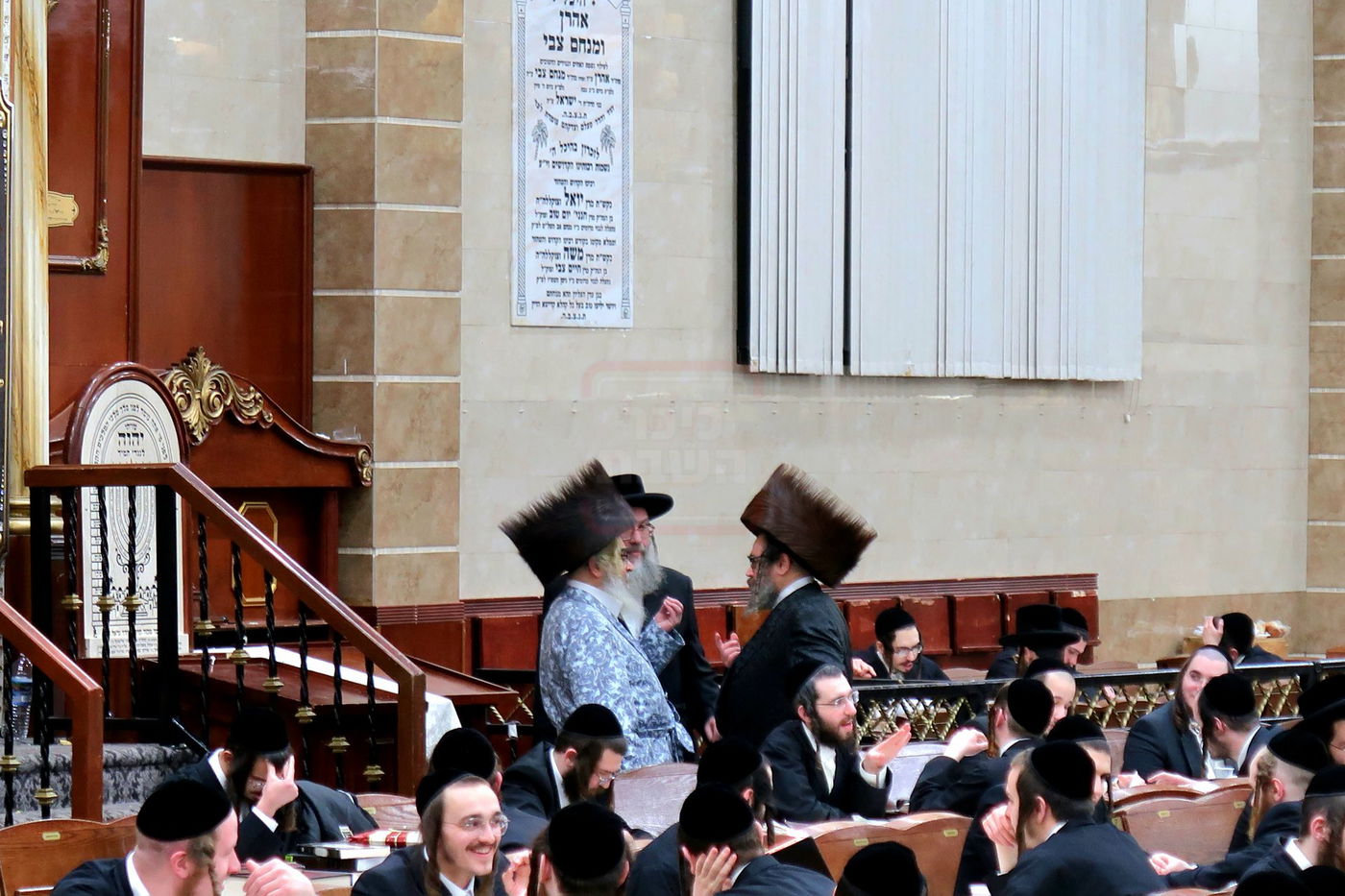 האדמו"ר מסאטמר בביקור בכולל