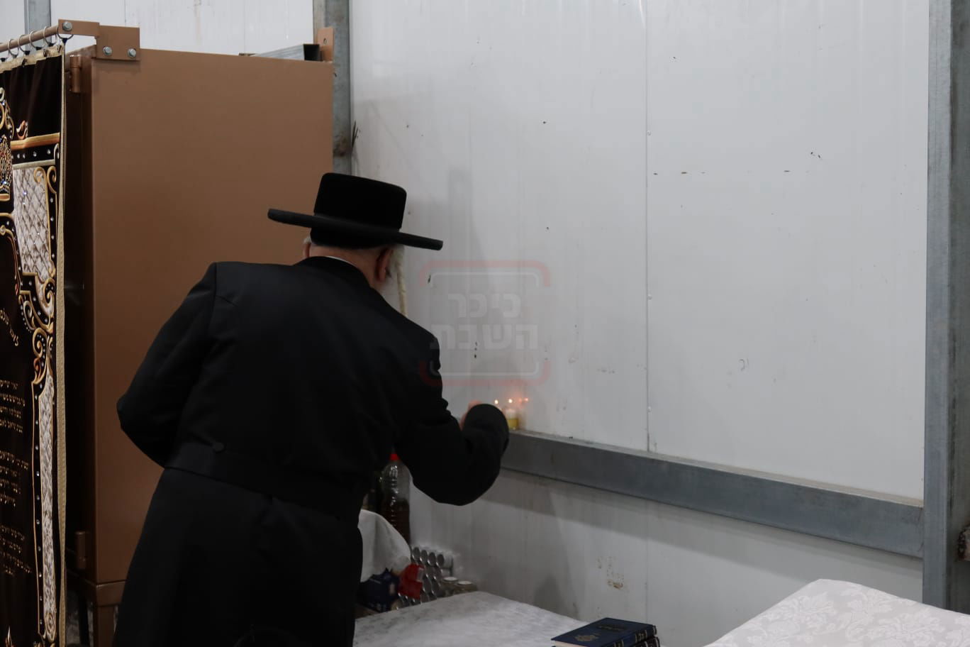 האדמו"ר מדושינסקיא בביקור בצפת