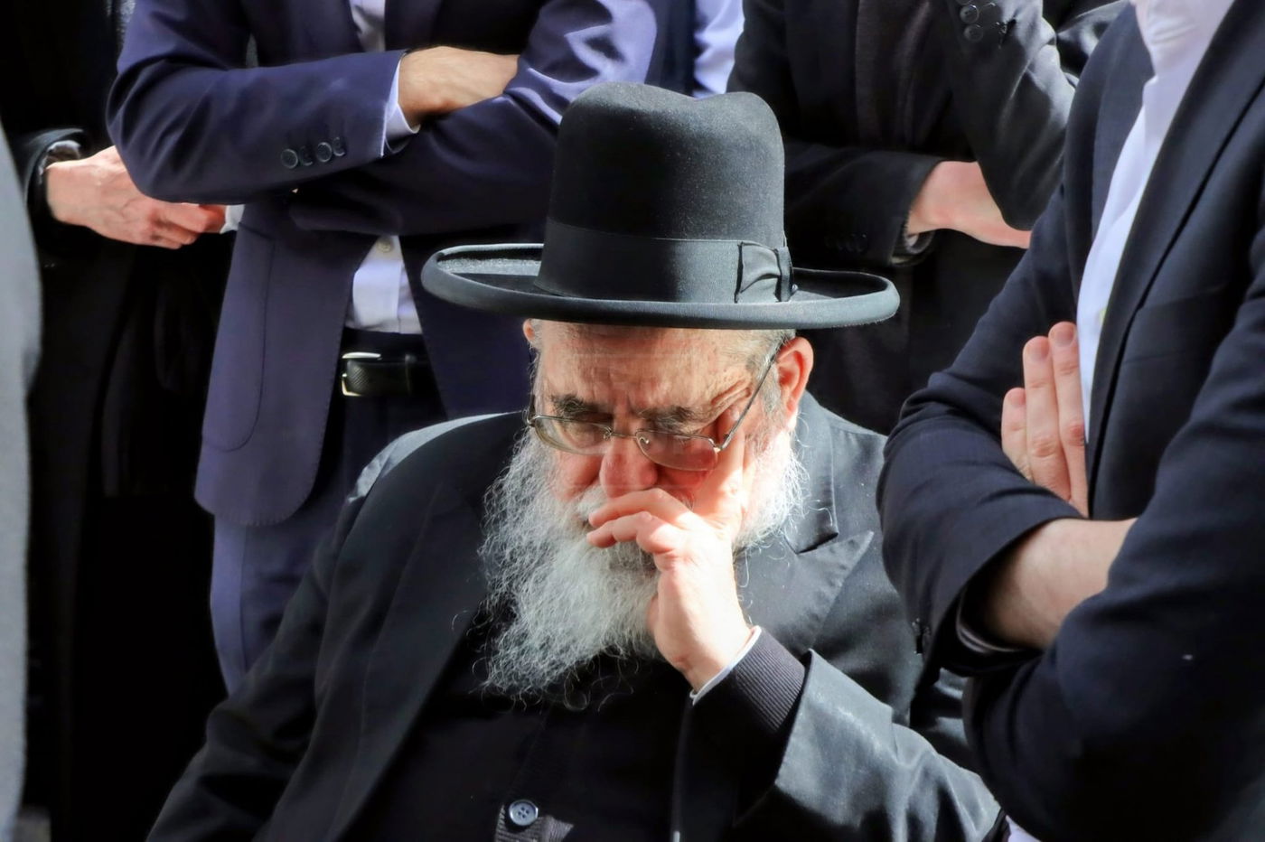 מסע הלוויית הגר"א שפירא זצ"ל - בירושלים