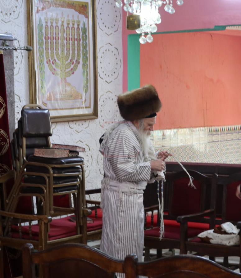 הגרי"מ מורנשטרן בביקור הוד במרוקו