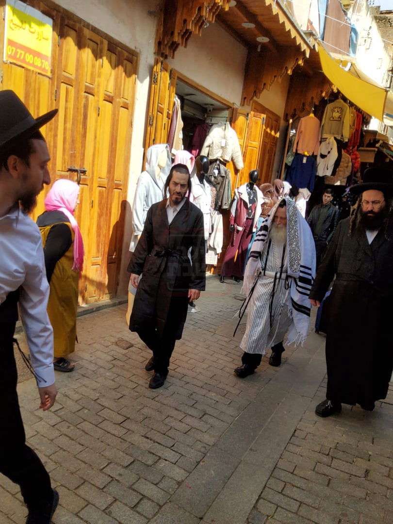 הגרי"מ מורנשטרן בביקור הוד במרוקו