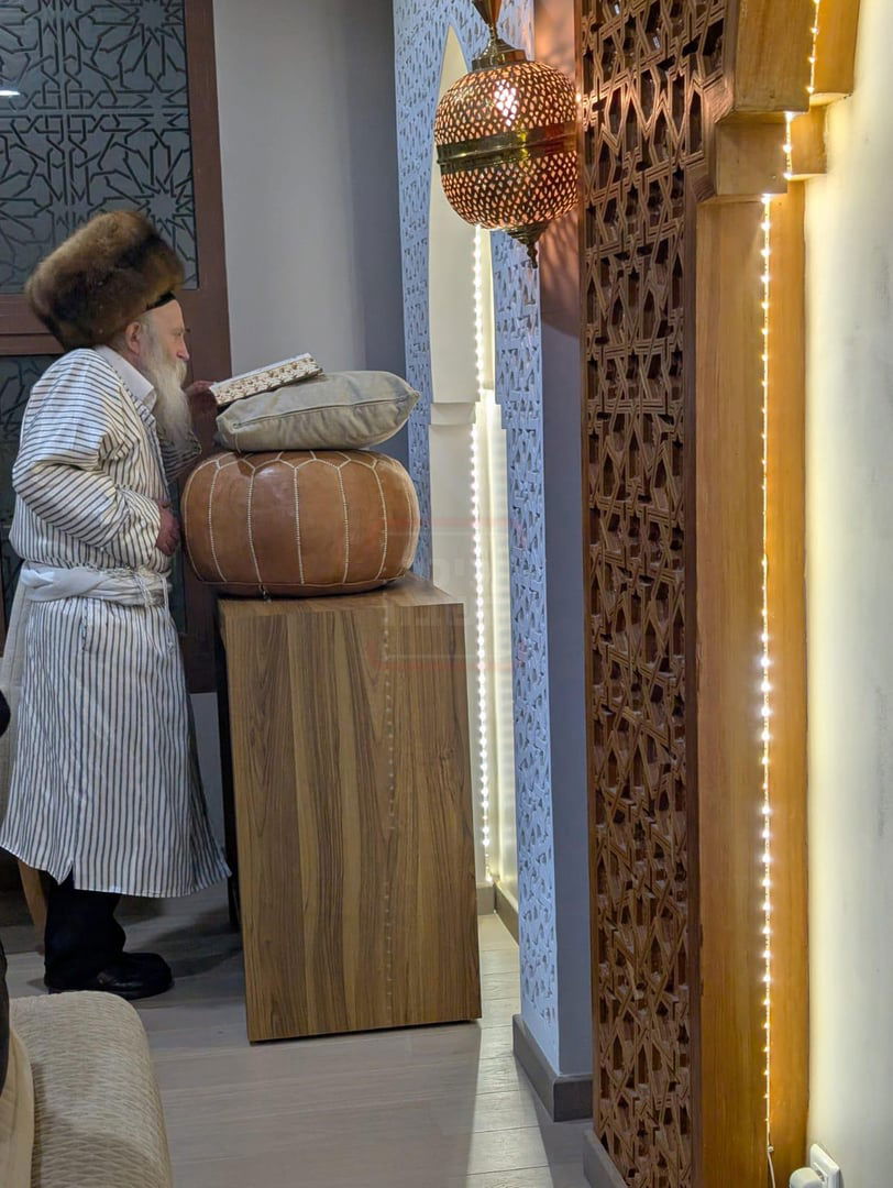 הגרי"מ מורנשטרן בביקור הוד במרוקו