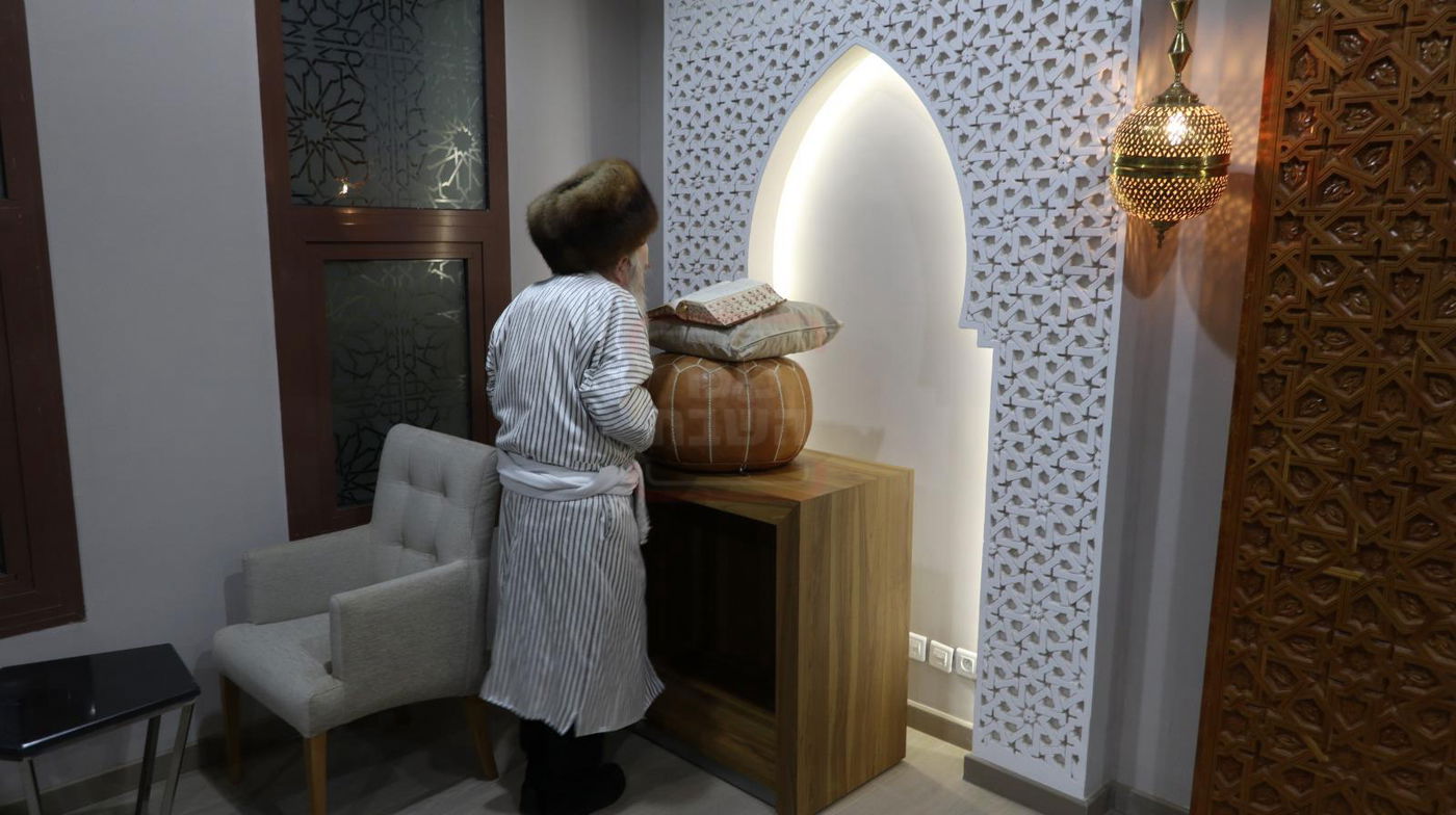 הגרי"מ מורנשטרן בביקור הוד במרוקו