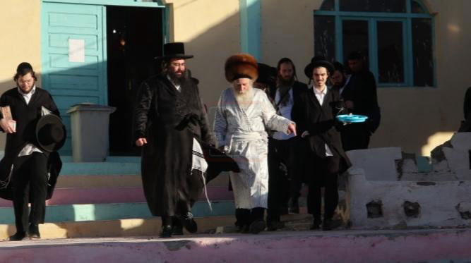 הגרי"מ מורנשטרן בביקור הוד במרוקו