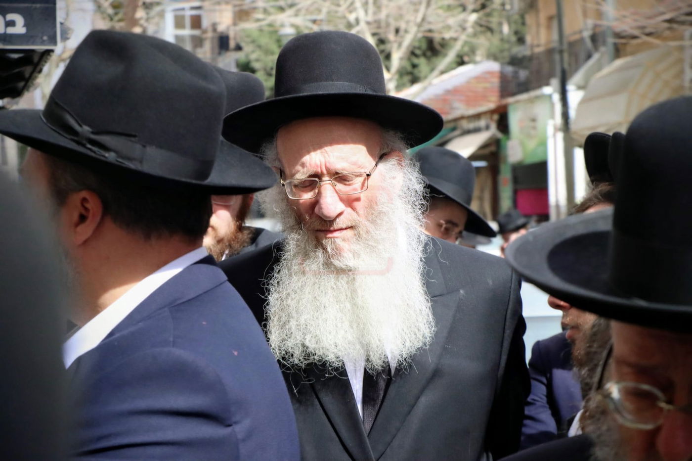 מסע הלוויית הגר"א שפירא זצ"ל - בירושלים