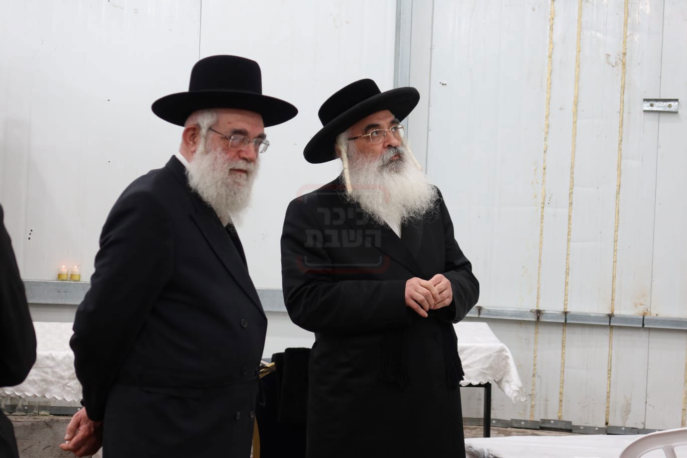 האדמו"ר מדושינסקיא בביקור בצפת