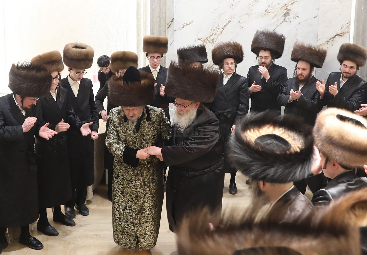 שמחת שבע הברכות בחצה"ק סקאליע