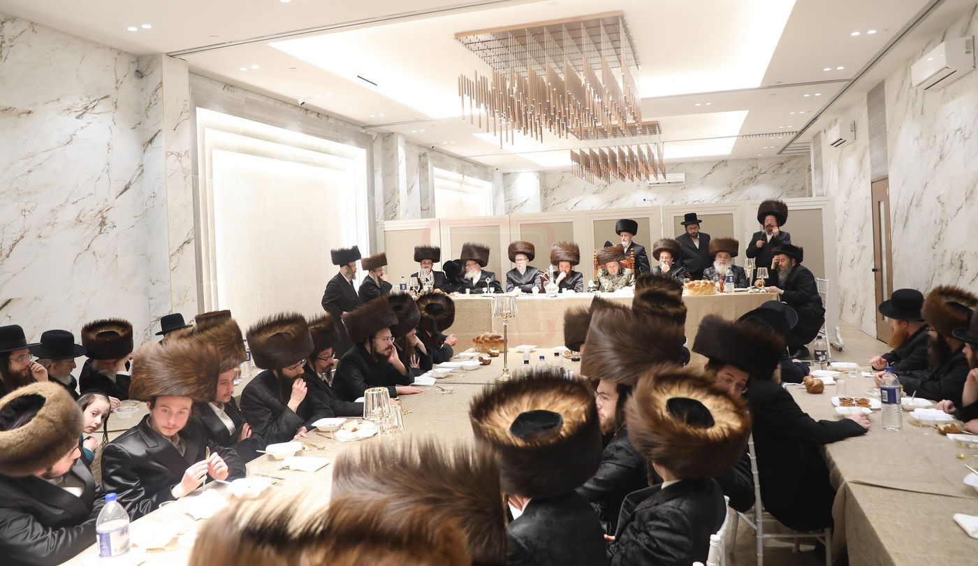 שמחת שבע הברכות בחצה"ק סקאליע