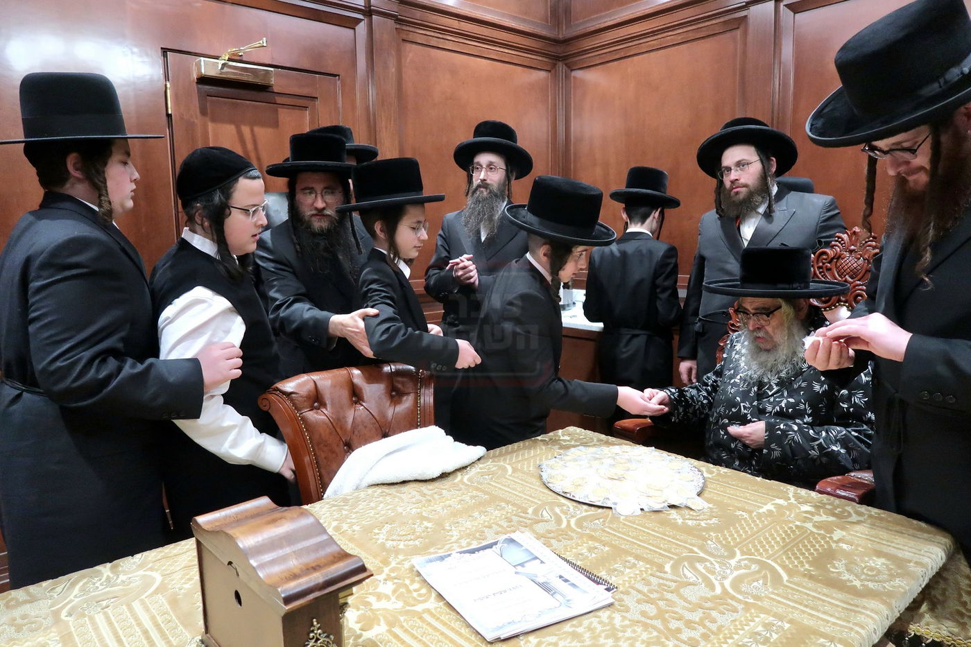 יום הכינוס של ילדי מכינה לישיבה קטנה בסאטמר