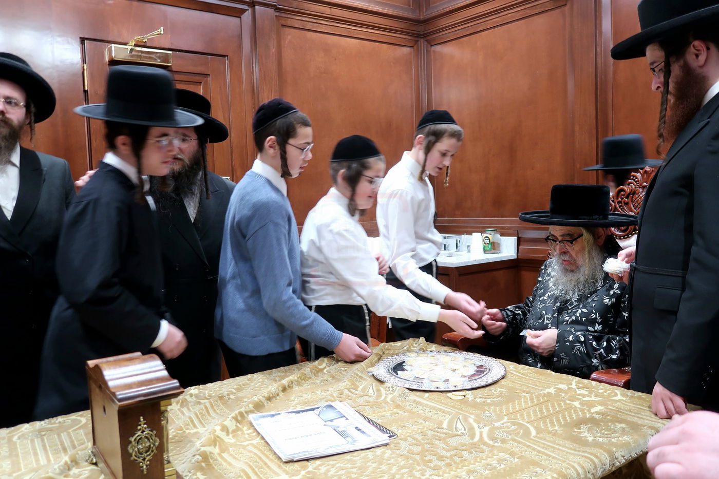 יום הכינוס של ילדי מכינה לישיבה קטנה בסאטמר