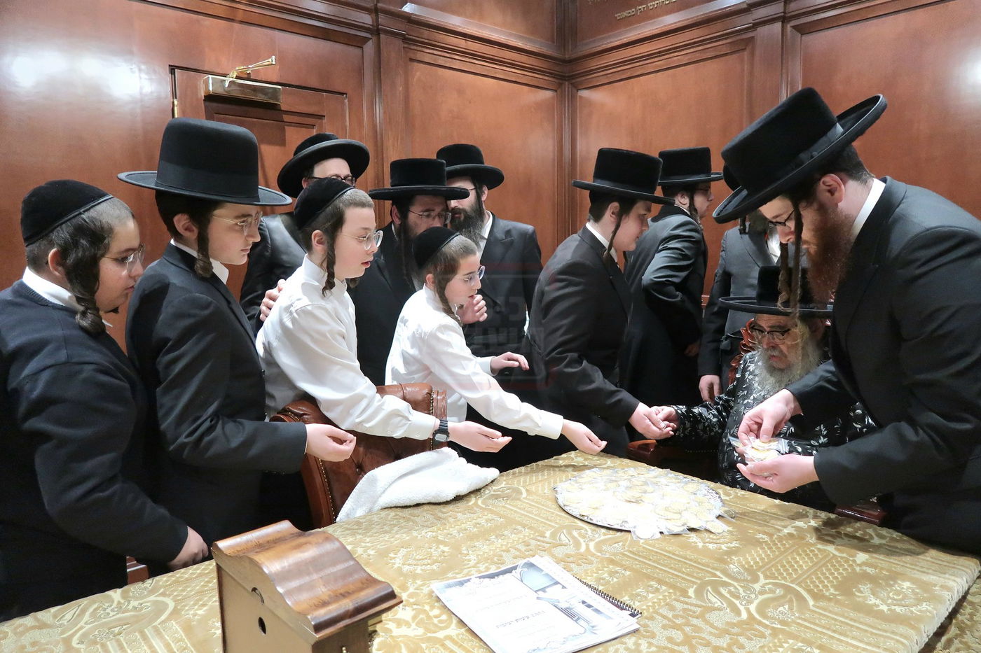 יום הכינוס של ילדי מכינה לישיבה קטנה בסאטמר