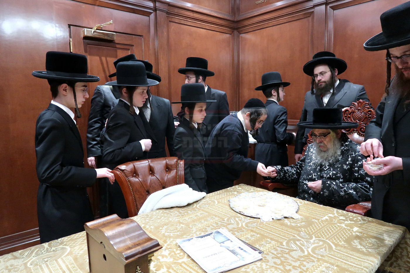 יום הכינוס של ילדי מכינה לישיבה קטנה בסאטמר