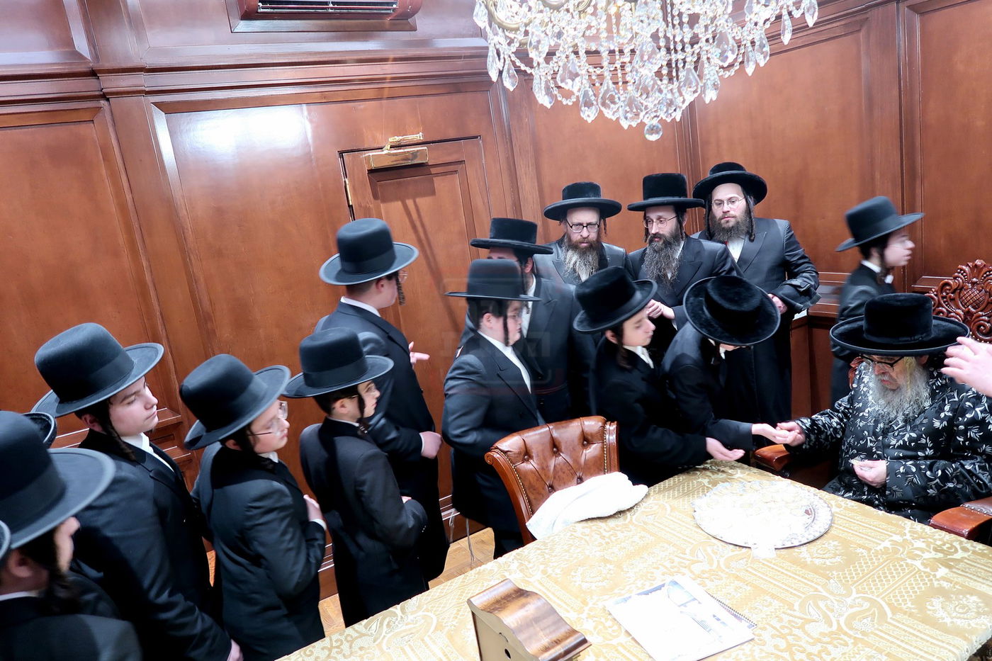 יום הכינוס של ילדי מכינה לישיבה קטנה בסאטמר