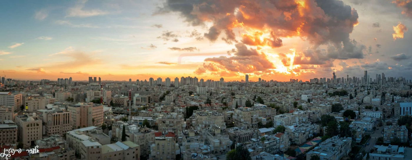 בני ברק ממעוף הציפור