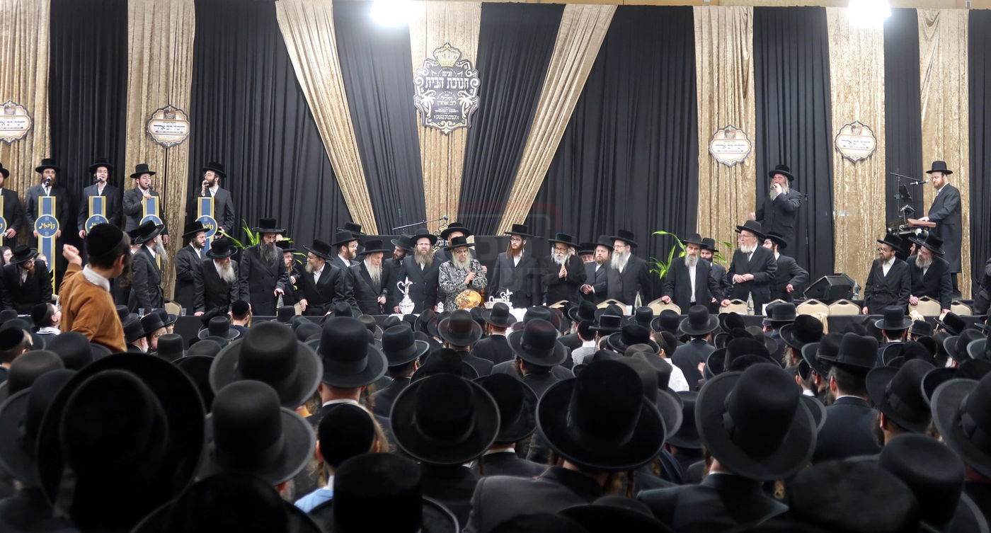 האדמו"ר מסאטמר בביקור הוד במאנשטעסער