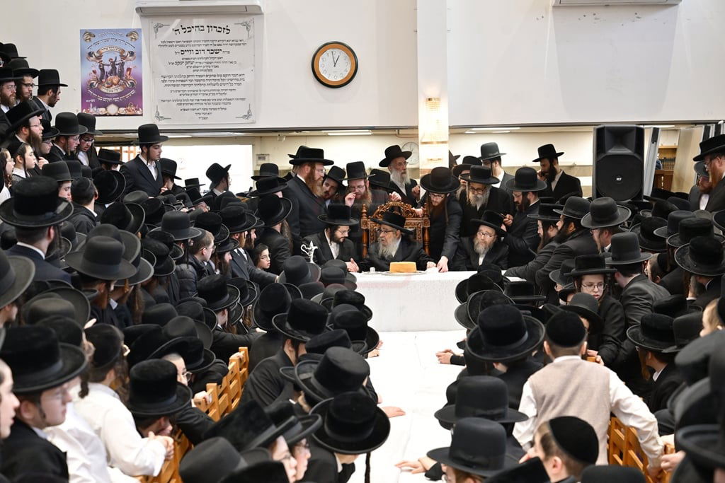 האדמו"ר מסאטמר בביקור הוד במאנשטעסער