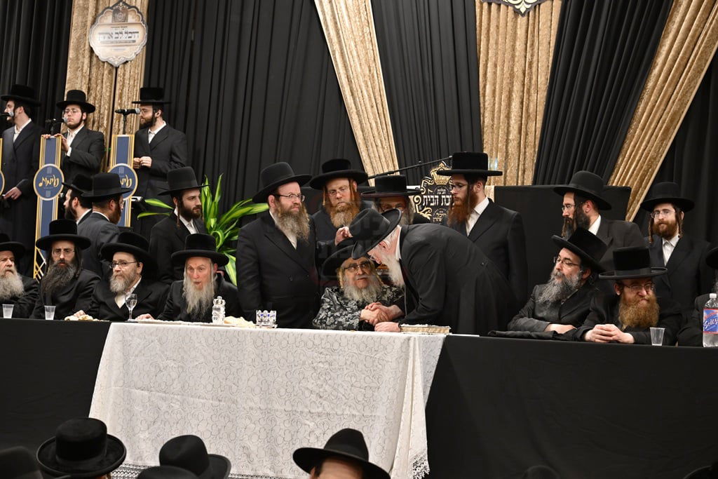 האדמו"ר מסאטמר בביקור הוד במאנשטעסער