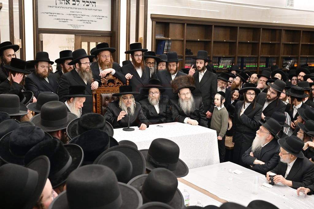 האדמו"ר מסאטמר בביקור הוד במאנשטעסער