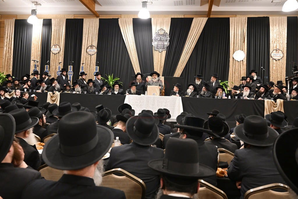 האדמו"ר מסאטמר בביקור הוד במאנשטעסער