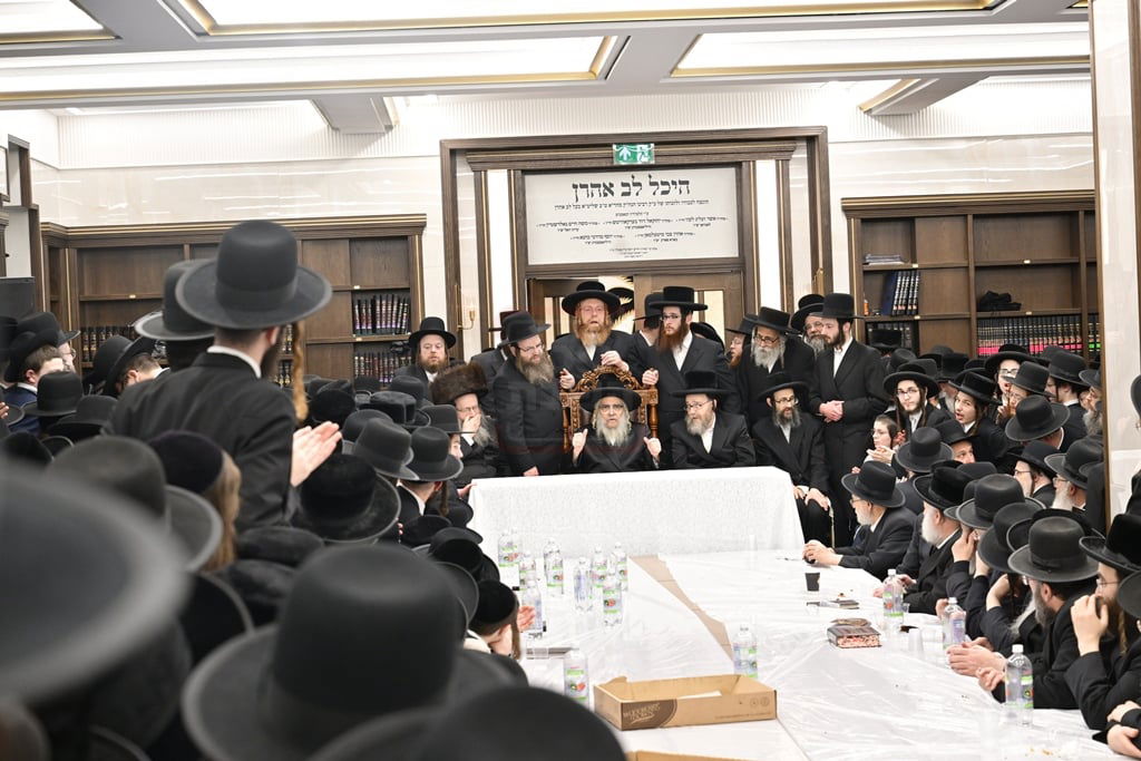 האדמו"ר מסאטמר בביקור הוד במאנשטעסער