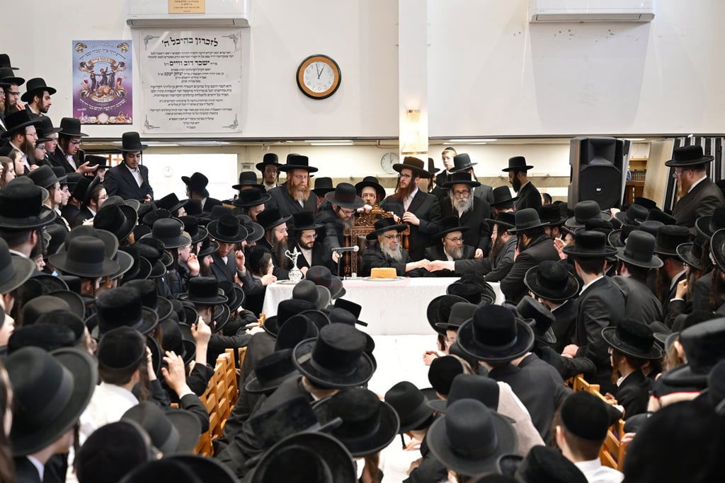 האדמו"ר מסאטמר בביקור הוד במאנשטעסער