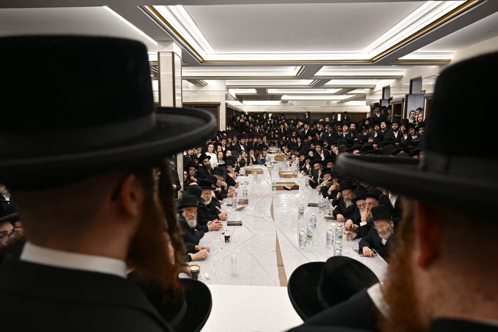 האדמו"ר מסאטמר בביקור הוד במאנשטעסער