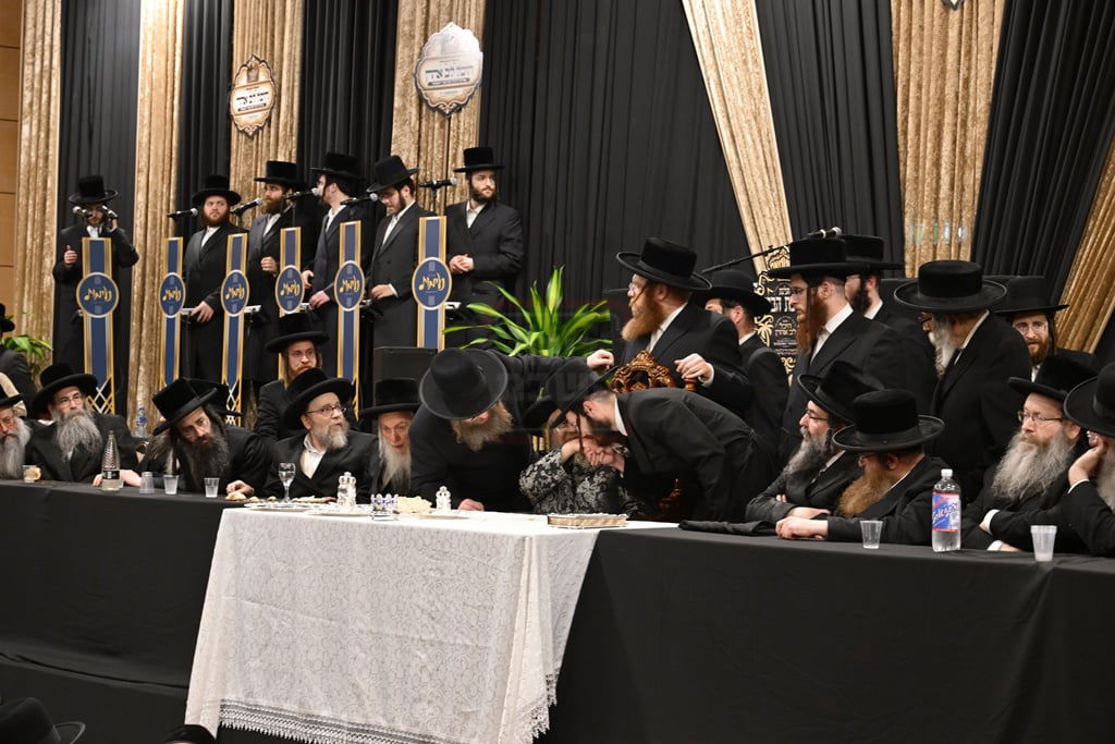 האדמו"ר מסאטמר בביקור הוד במאנשטעסער