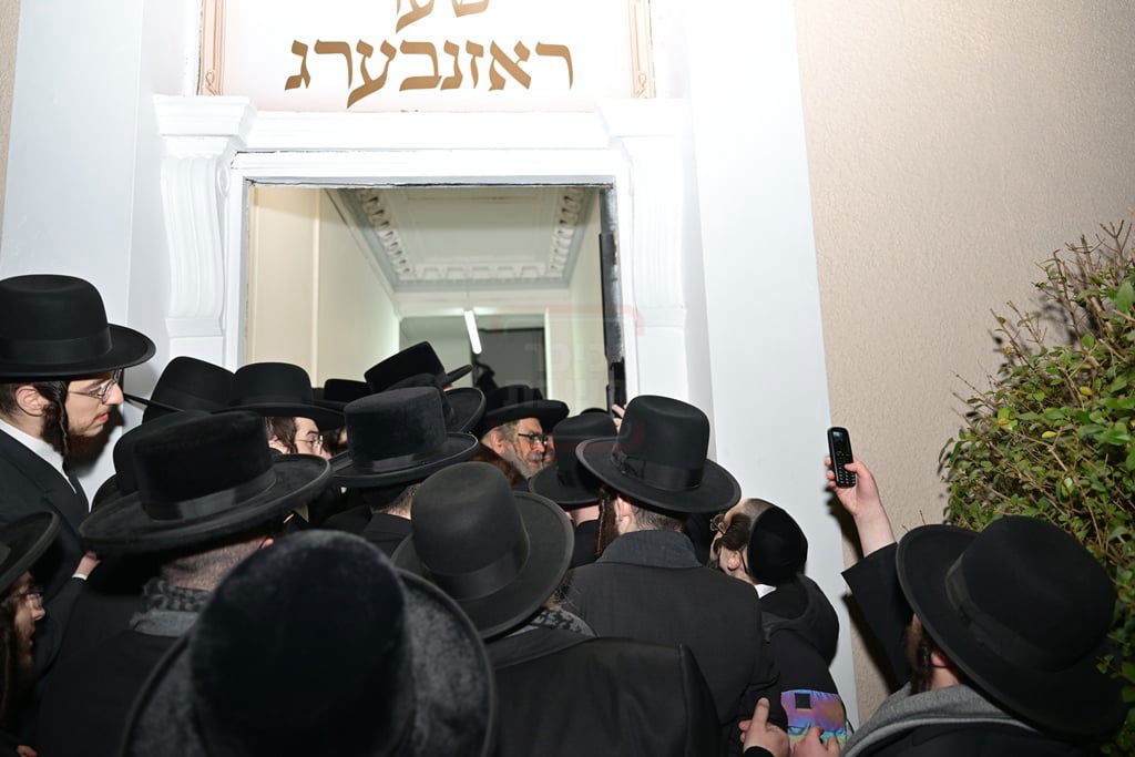 האדמו"ר מסאטמר בביקור הוד במאנשטעסער