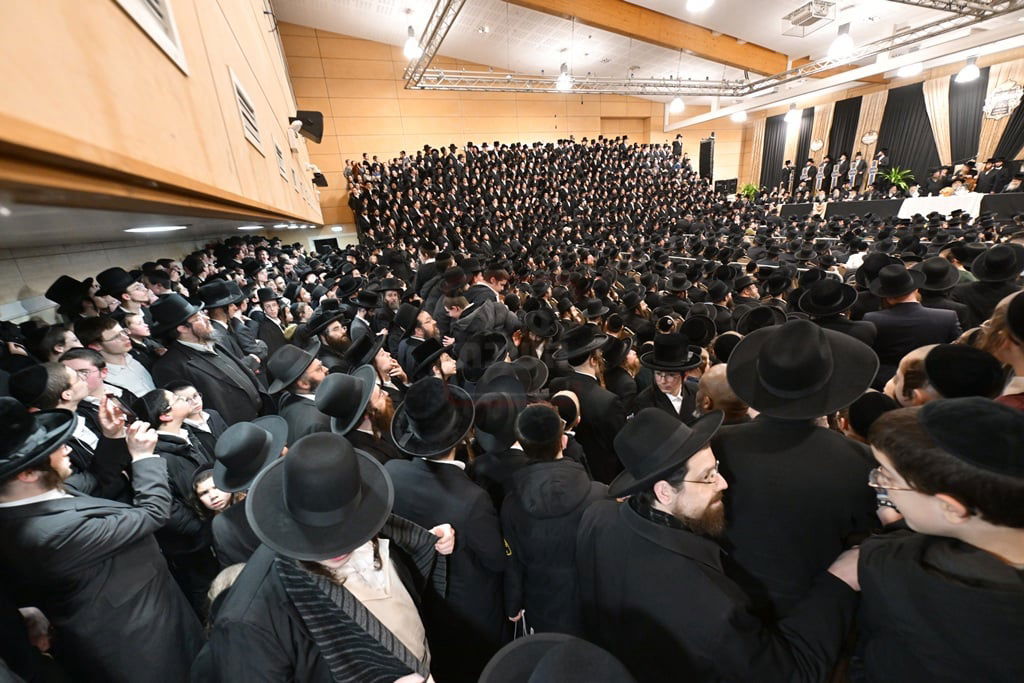 האדמו"ר מסאטמר בביקור הוד במאנשטעסער