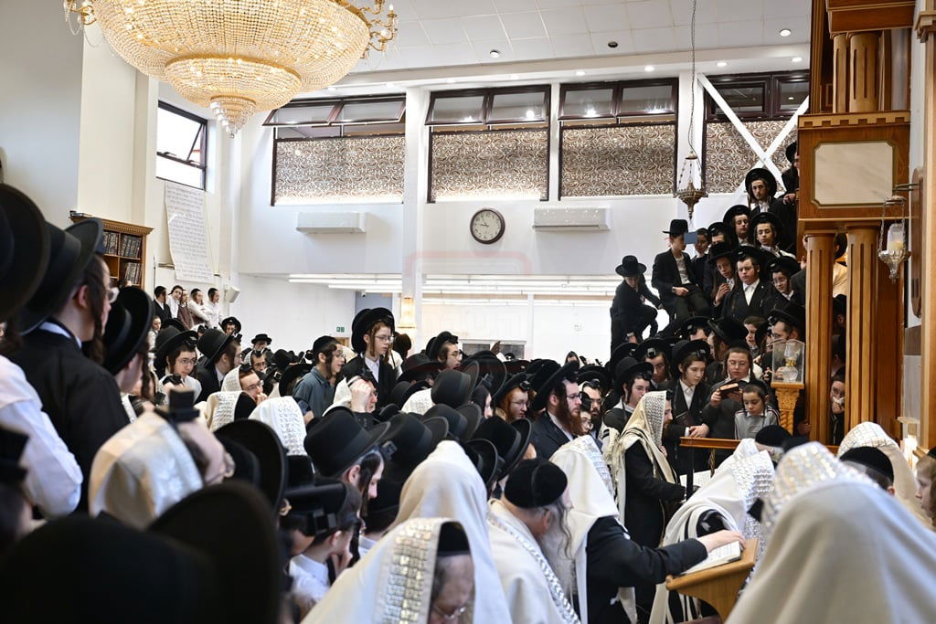 האדמו"ר מסאטמר בביקור הוד במאנשטעסער