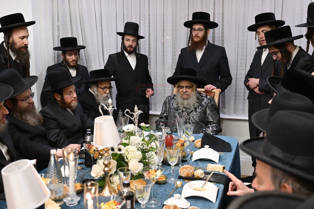 האדמו"ר מסאטמר בביקור הוד במאנשטעסער